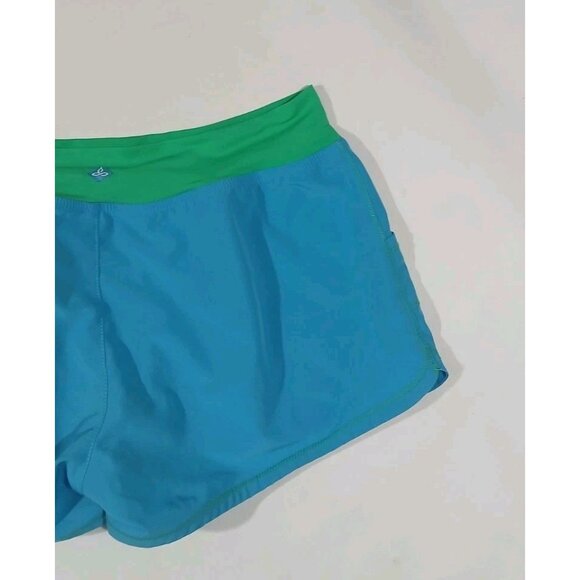 PrAna Millie Board Shorts Size Small Teal Active Water Hike Beach Pull On - Picture 8 of 9
